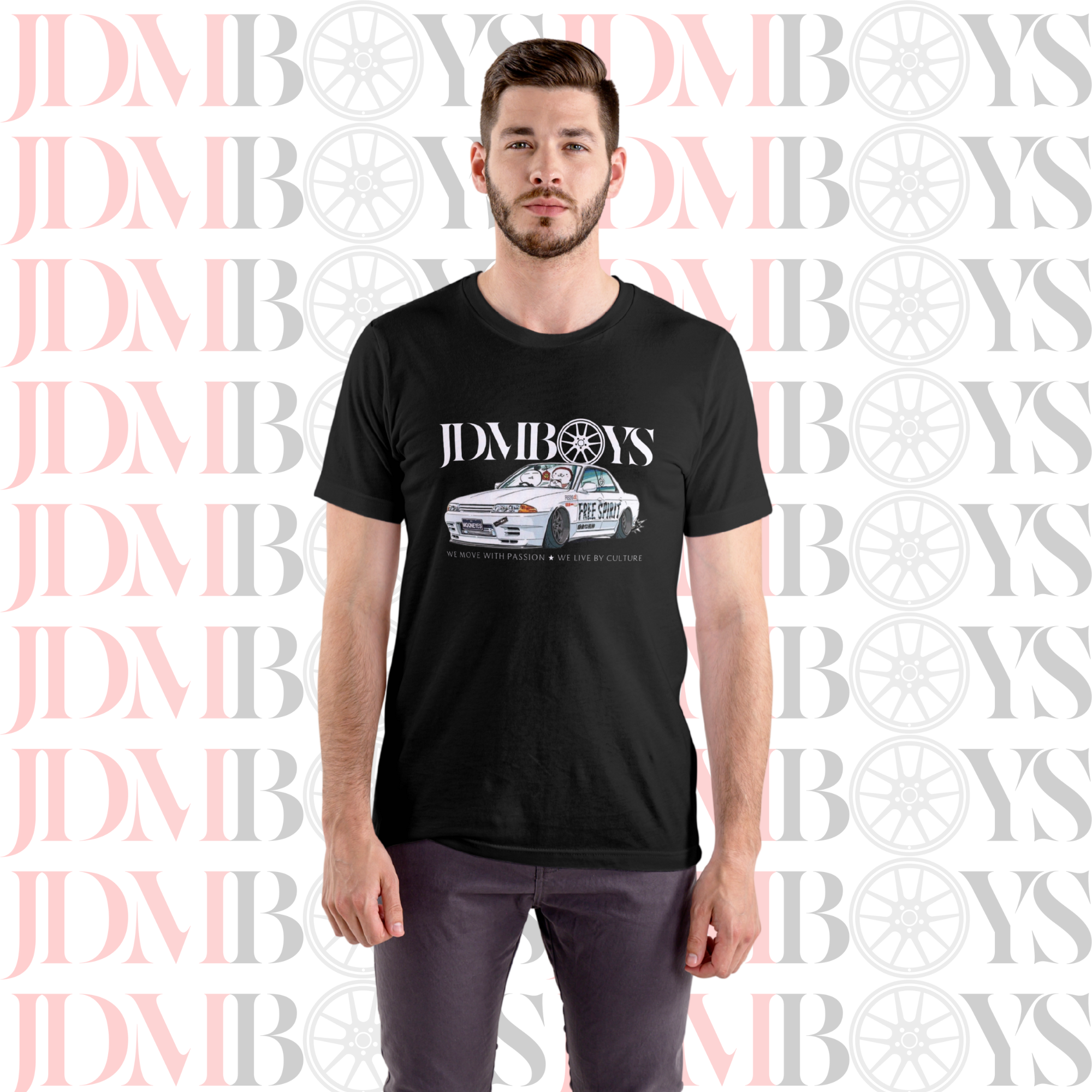 Playera JDMBoys ★ Nissan Skyline GTR R32 Free Spirit