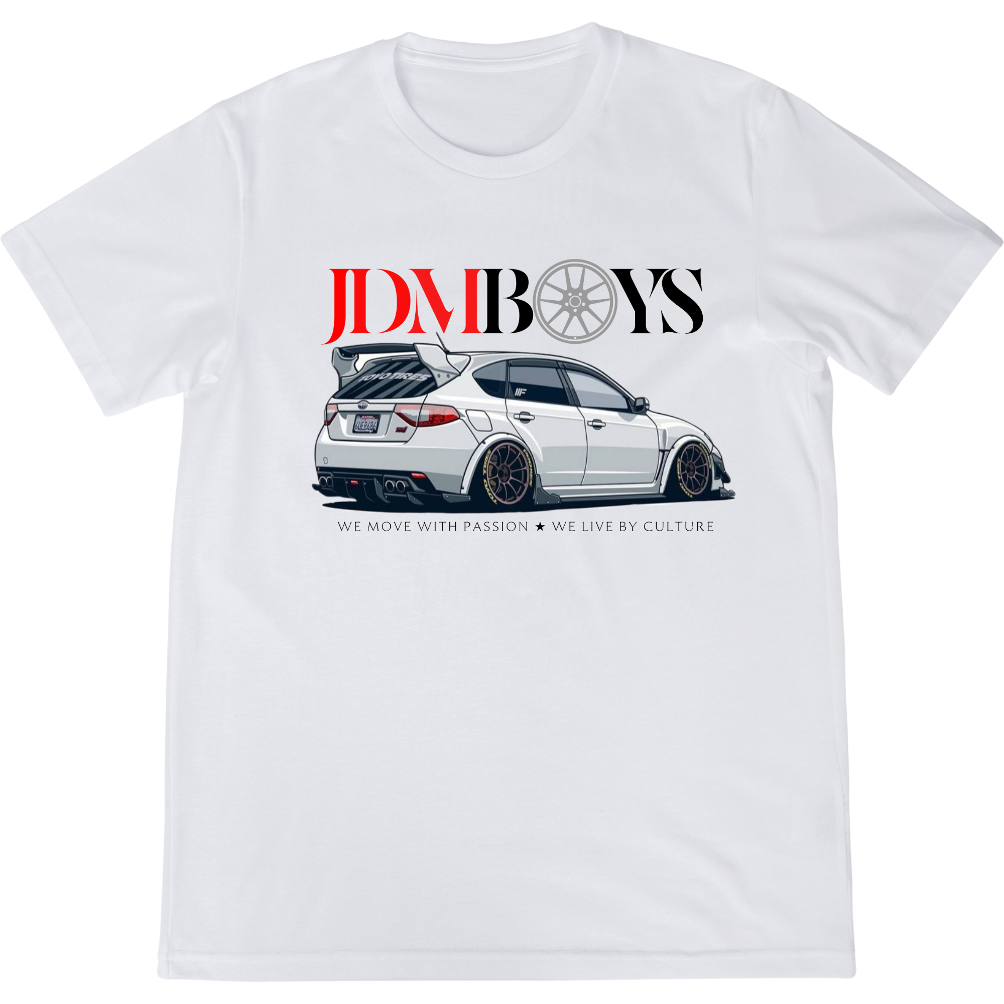 Playera JDMBoys ★ Subaru Impreza WRX STI