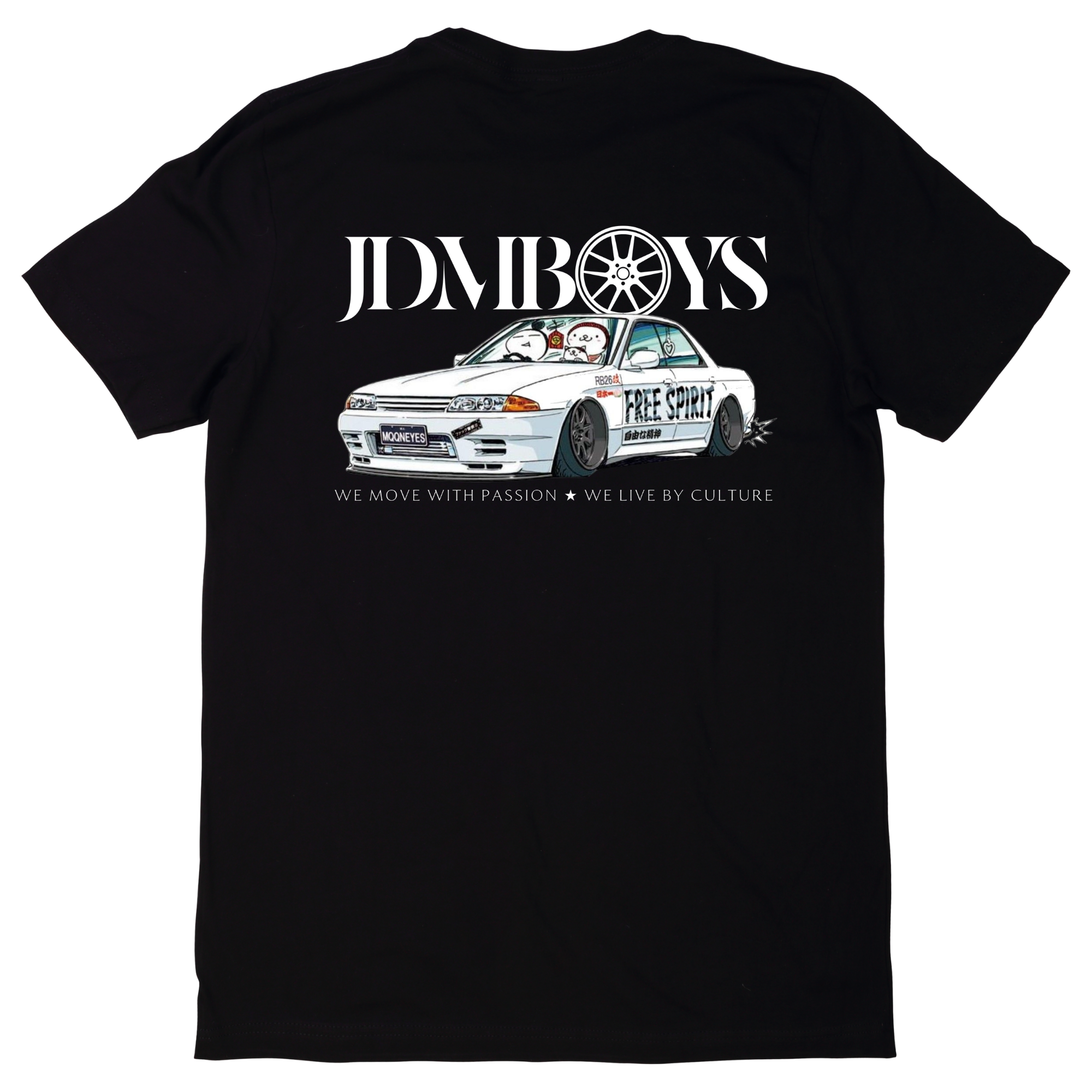 Playera JDMBoys ★ Nissan Skyline GTR R32 Free Spirit